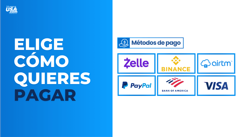 Móvil - Métodos de pago